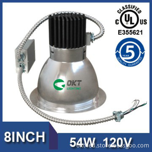 UL Energy Star Listed 8inch 54W dimmable recessed led can lights